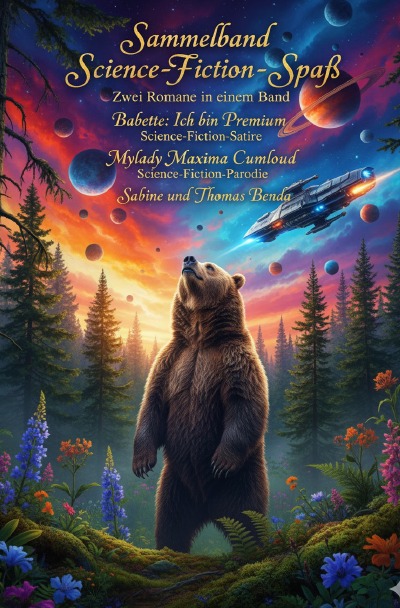 'Cover von Sammelband Science-Fiction-Spaß – Zwei Romane in einem Band'-Cover