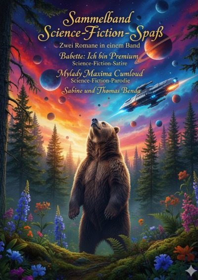 'Cover von Sammelband Science-Fiction-Spaß – Zwei Romane in einem Band'-Cover