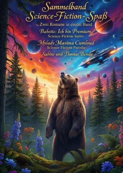 'Cover von Sammelband Science-Fiction-Spaß – Zwei Romane in einem Band'-Cover