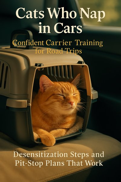 'Cover von Cats Who Nap in Cars: Confident Carrier Training for Road Trips'-Cover