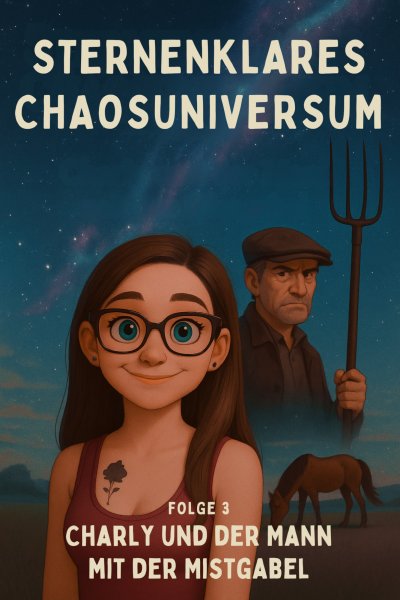 'Cover von Sternenklares Chaosuniversum Folge 3- Der Mann mit der Mistgabel'-Cover