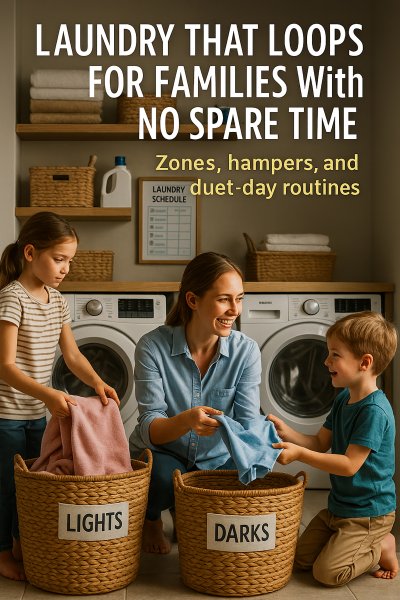 'Cover von Laundry That Loops for Families With No Spare Time'-Cover