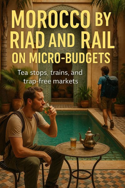 'Cover von Morocco by Riad and Rail on Micro-Budgets'-Cover