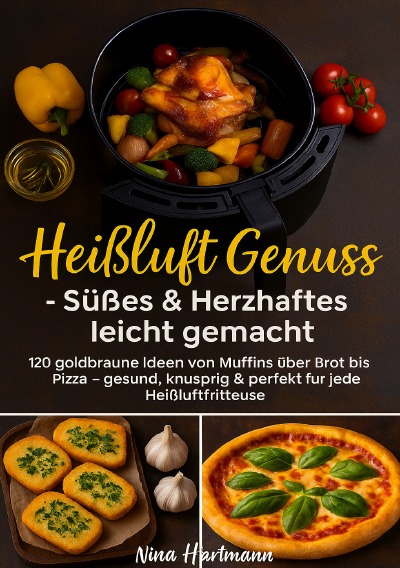 'Cover von Heißluft trifft Genuss – Süßes & Herzhaftes leicht gemacht'-Cover