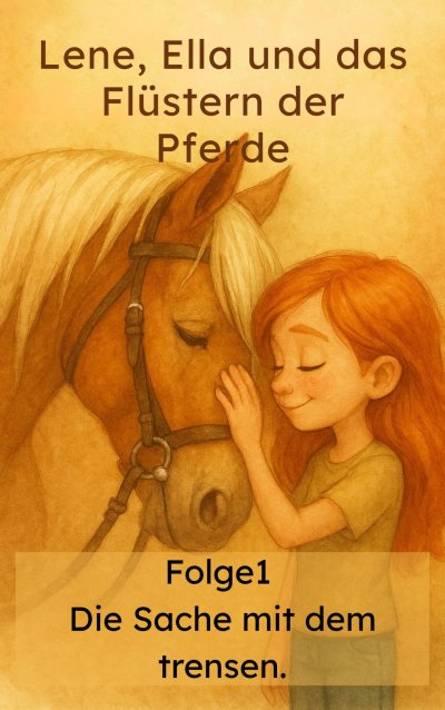 'Cover von Lene, Ella und das Flüstern der Pferde – Folge 1 – Die Sache mit dem trensen'-Cover