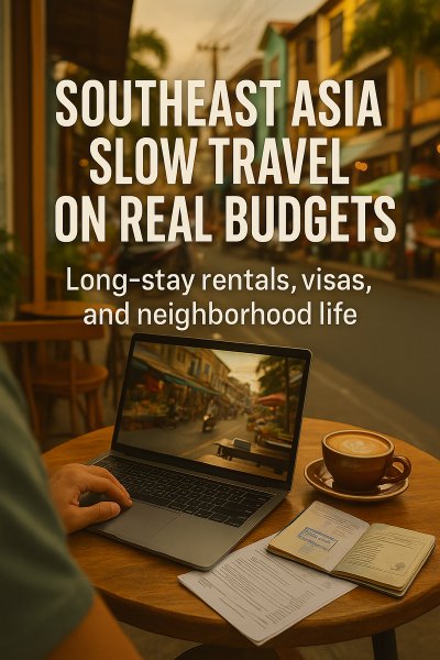 'Cover von Southeast Asia Slow Travel on Real Budgets'-Cover