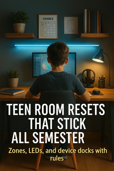 'Cover von Teen Room Resets That Stick All Semester'-Cover