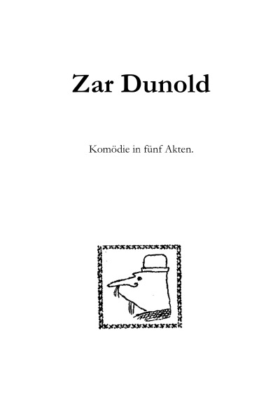 'Cover von Zar Dunold'-Cover