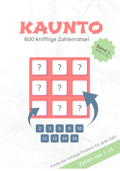 'Cover von KAUNTO – 600 knifflige Zahlenrätsel'-Cover