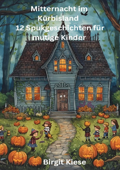 'Cover von Mitternacht im Kürbisland – 12 Spukgeschichten für mutige Kinder'-Cover