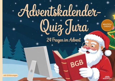 'Cover von Adventskalender-Quiz Jura'-Cover