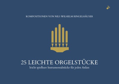 'Cover von 25 leichte Orgelstücke'-Cover
