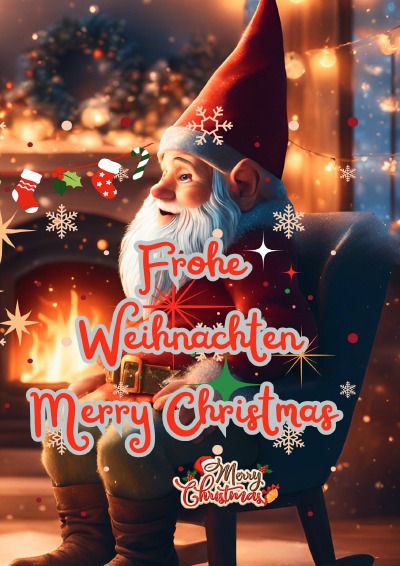 'Cover von Frohe Weihnachten Merry Christmas'-Cover