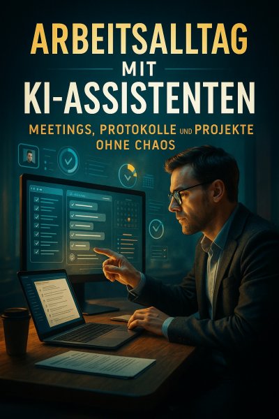 'Cover von Arbeitsalltag mit KI-Assistenten'-Cover