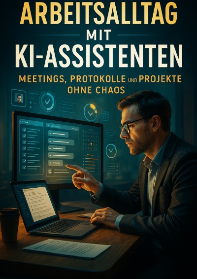 'Cover von Arbeitsalltag mit KI-Assistenten'-Cover