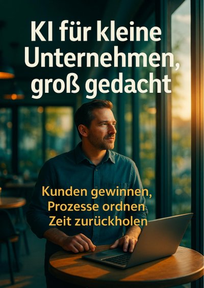 'Cover von KI für kleine Unternehmen, groß gedachtv'-Cover