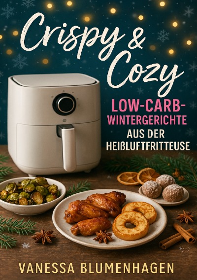 'Cover von Crispy & Cozy – Low-Carb-Wintergerichte aus der Heißluftfritteuse'-Cover