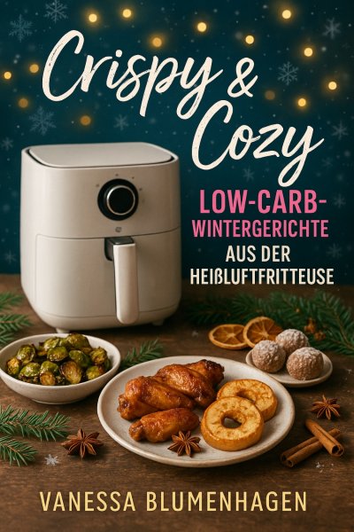 'Cover von Crispy & Cozy – Low-Carb-Wintergerichte aus der Heißluftfritteuse'-Cover