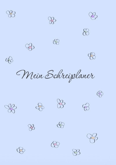 'Cover von Mein Schreibplaner'-Cover