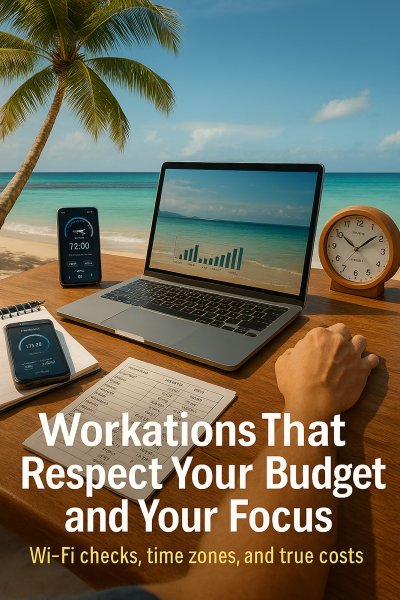 'Cover von Workations That Respect Your Budget and Your Focus'-Cover