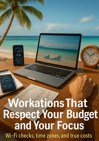 'Cover von Workations That Respect Your Budget and Your Focus'-Cover