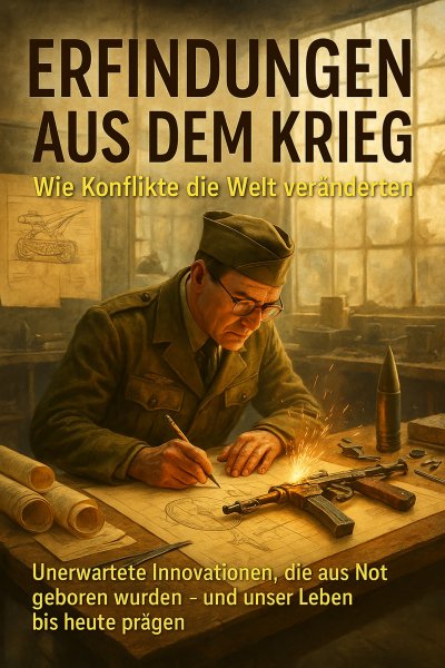 'Cover von Erfindungen aus dem Krieg: Wie Konflikte die Welt veränderten'-Cover