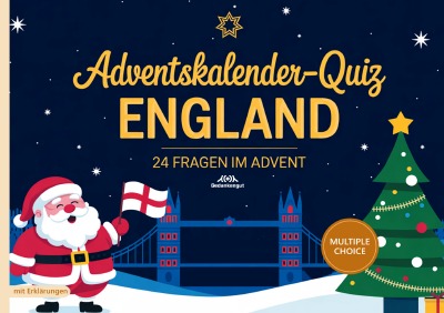 'Cover von Adventskalender-Quiz England'-Cover
