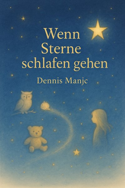 'Cover von Wenn Sterne schlafen gehen – 5 Gute-Nacht-Geschichten, die leise funkeln'-Cover