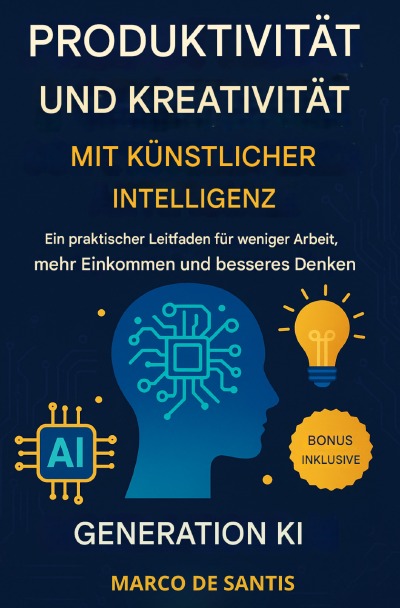 'Cover von Produktivität und Kreativität mit Künstlicher Intelligenz'-Cover