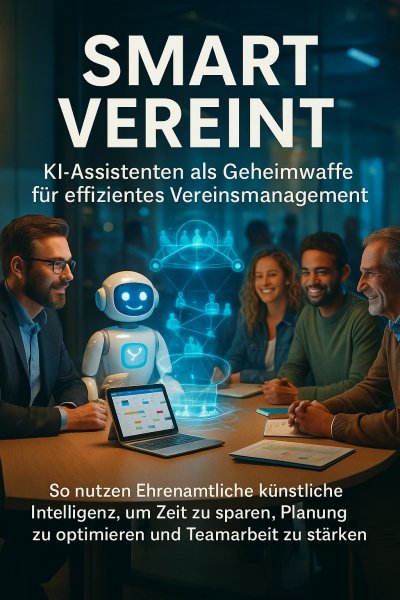 'Cover von Smart Vereint: KI-Assistenten als Geheimwaffe für effizientes Vereinsmanagement'-Cover