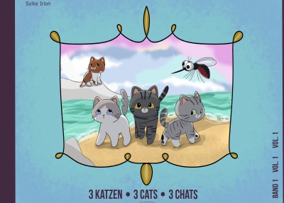 'Cover von 3 Katzen 3 cats 3 chats'-Cover