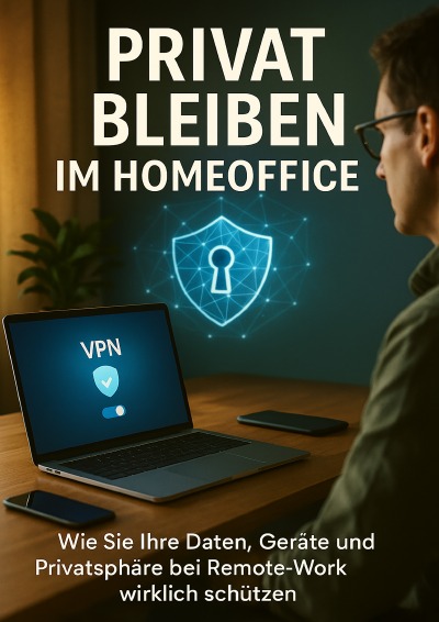 'Cover von Privat Bleiben im Homeoffice Wie Sie Ihre Daten, Geräte und Privatsphäre bei Remote-Work wirklich schützen'-Cover