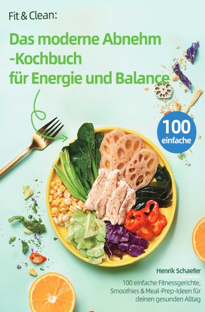 'Cover von Fit & Clean: Das moderne Abnehm-Kochbuch für Energie und Balance'-Cover