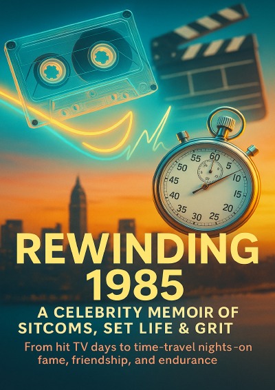 'Cover von Rewinding 1985: A Celebrity Memoir of Sitcoms, Set Life & Grit'-Cover