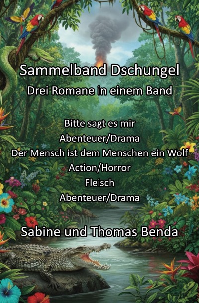 'Cover von Sammelband Dschungel – Drei Romane in einem Band'-Cover
