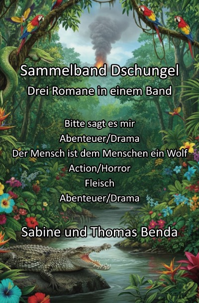 'Cover von Sammelband Dschungel – Drei Romane in einem Band'-Cover