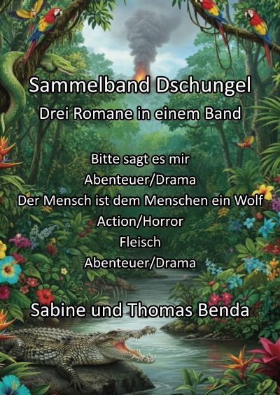 'Cover von Sammelband Dschungel – Drei Romane in einem Band'-Cover