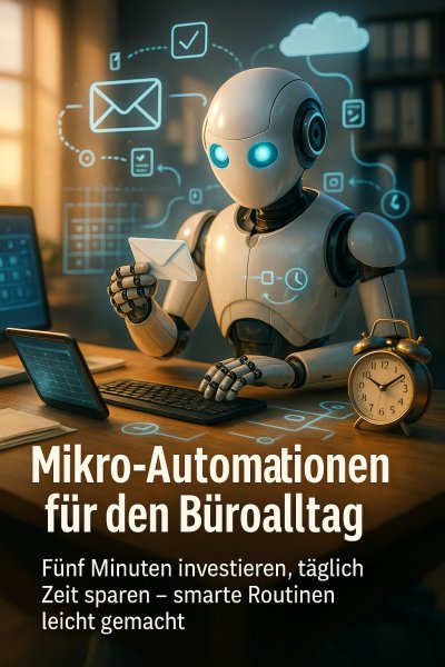 'Cover von Mikro-Automationen für den Büroalltag'-Cover
