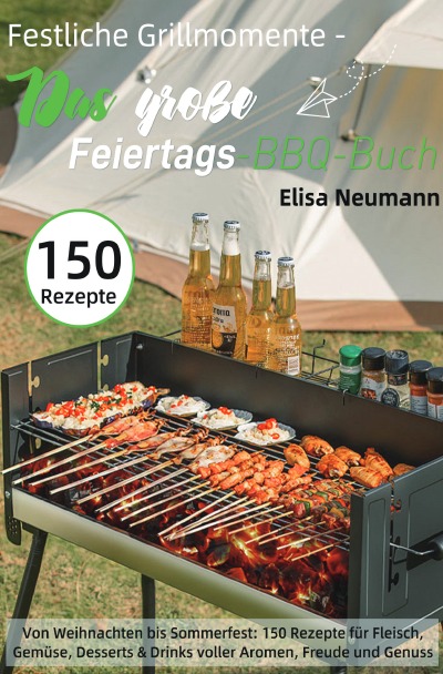 'Cover von Festliche Grillmomente – Das große Feiertags-BBQ-Buch'-Cover