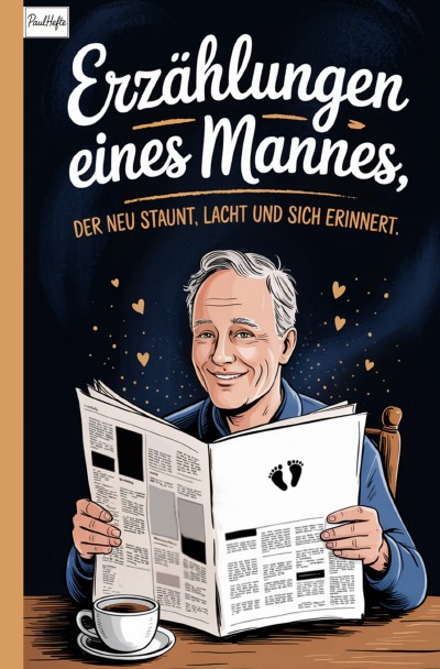 'Cover von Erzählungen eines Mannes, der neu staunt, lacht und sich erinnert.'-Cover