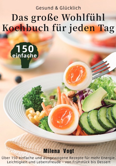 'Cover von Gesund & Glücklich – Das große Wohlfühl-Kochbuch für jeden Tag'-Cover