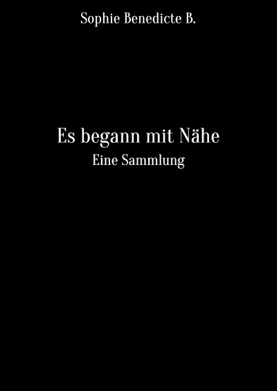 'Cover von Es begann mit Nähe'-Cover