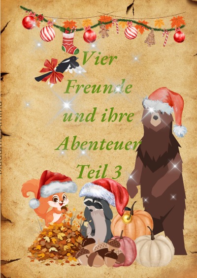 'Cover von Vier Freunde und ihre Abenteuer Teil 3'-Cover