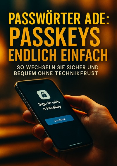 'Cover von Passwörter ade: Passkeys endlich einfach'-Cover