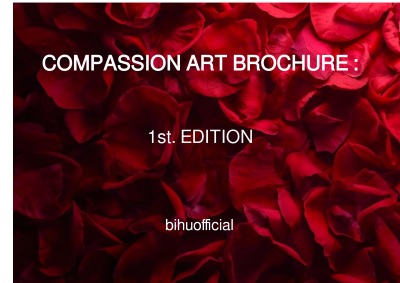 'Cover von COMPASSION ART BROCHURE : 1ST EDITION'-Cover