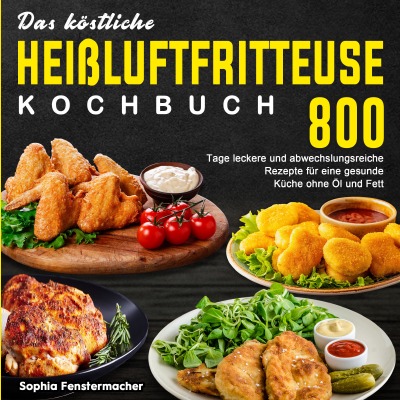 'Cover von Das köstliche Heißluftfritteuse Kochbuch'-Cover