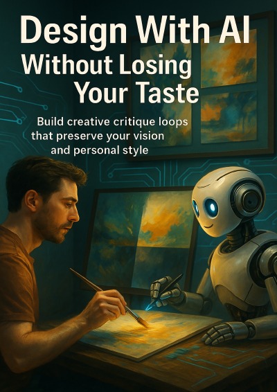 'Cover von Design With AI Without Losing Your Taste'-Cover