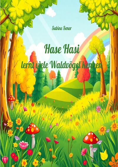 'Cover von Hase Hasi lernt viele Waldvögel kennen'-Cover
