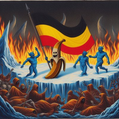 'Cover von Braunanen Republik Teudschland'-Cover