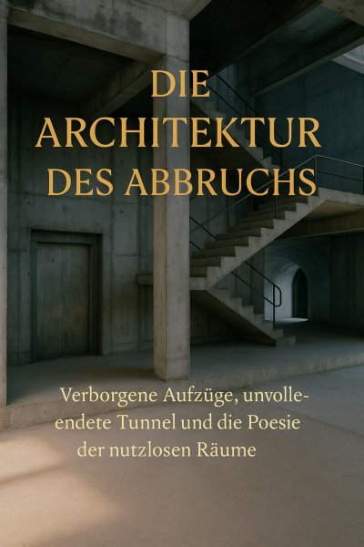 'Cover von Die Architektur des Abbruchs'-Cover